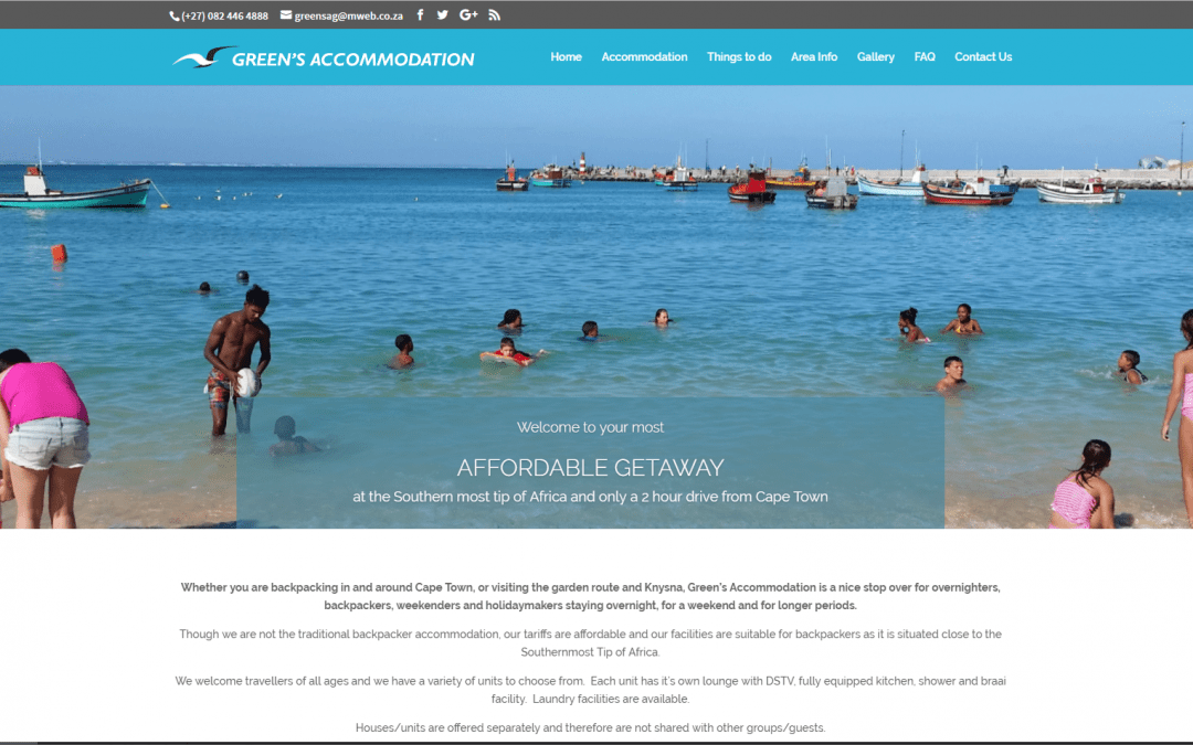 Greens Accommodation